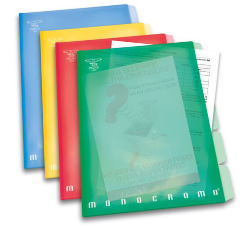 Picture of PIGNA POCKET L SHAPE A4+ WITH DIVIDERS X5